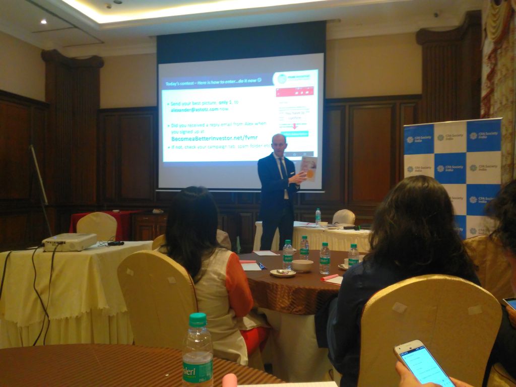 FVMR Investing – Quantamental #Investing Across the World with @Andrew_Stotz in #Bangalore