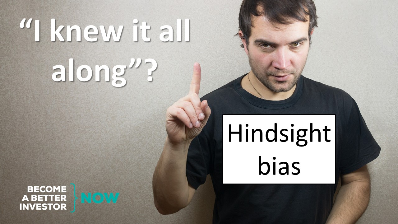 You Probably Didn't Know It All along | Hindsight Bias #BehavioralBiasBible #BehavioralBias