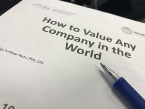 How to #Value Any Company in the World for CFA #HongKong with @Andrew_Stotz