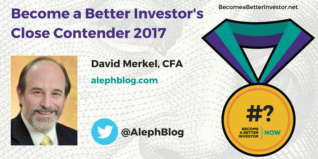 Congratulations @AlephBlog on being a Become a Better #Investor’s Close Contender 2017!