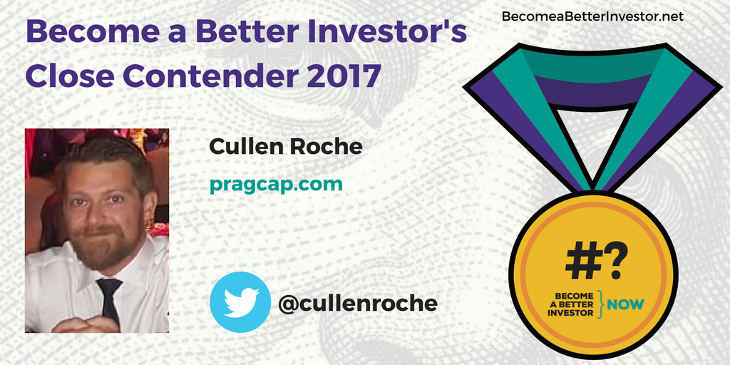 Congratulations @cullenroche on being a Become a Better #Investor’s Close Contender 2017!