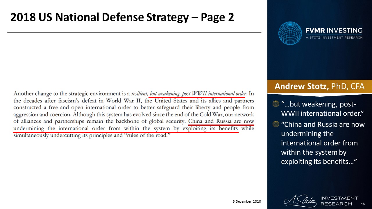 2018 US National Defense Strategy – Page 2c